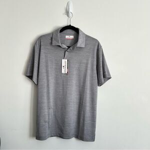 Grand Slam Performance Golf Polo Shirt Men’s Gray Grey M